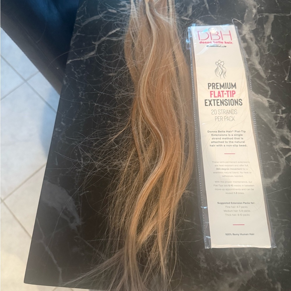 DBH Premium Flat-Tip Hair Extensions